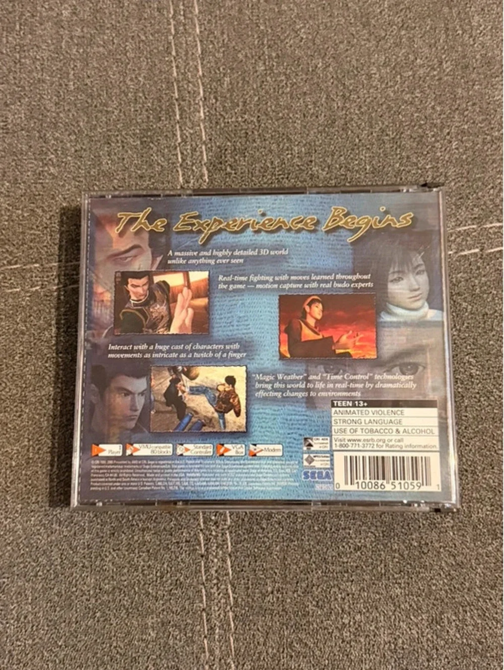 Shenmue for Sega Dreamcast